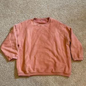 Aerie large oversized crew neck